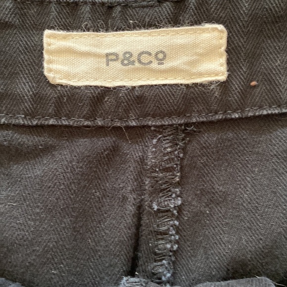 P&Co Service Fatigue Pants in Black, Size UK 8/US 4 - Picture 5 of 16